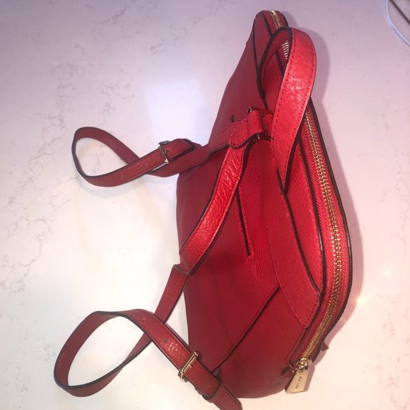 Michael Kors, Backpack Purse, Red main image 8